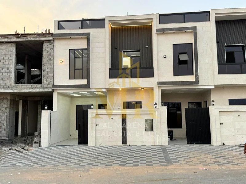🏡 For Sale – Luxury Villa in Al Helio 2 – Ajman | 5 Master Bedrooms | Majlis & Two Living Rooms | Modern Kitchen | Two Floors + Roof Terrace63896068392834111