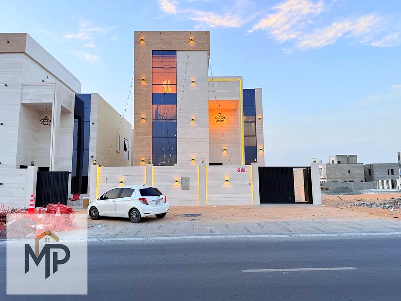 فيلا فاخرة بتصميم عصري في الهيلو، عجمان، 3 طوابق على شارع رئيسي مع مناطق واسعة بسعر ممتاز، متضمنة التسجيل63896181629571110