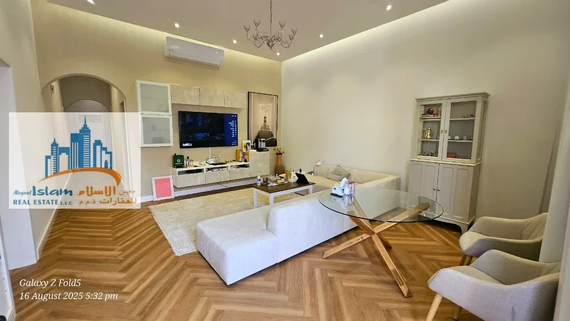 Luxury Single-Storey Villa for Sale in Al Helio 2 Ajman – 3 Master Bedrooms + Hall + Approval for 2 Floors63896181665410114