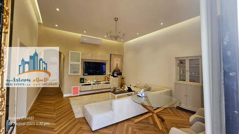 Luxury Single-Storey Villa for Sale in Al Helio 2 Ajman – 3 Master Bedrooms + Hall + Approval for 2 Floors63896181665410113