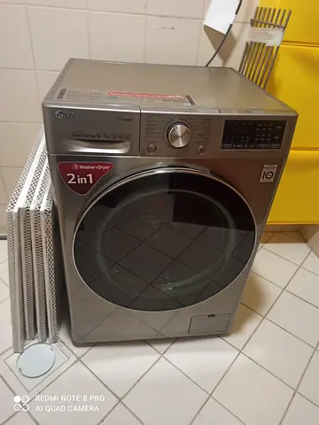 LG letest model 10kg washer 7kg dryer 2in1  washing machine