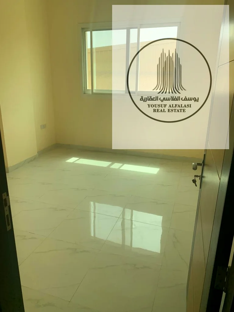 For rent in Ajman Al jarf 1 , one bedroom, a hall, and 2 bathrooms, Price 26000 , 4 Payment63712239995779112