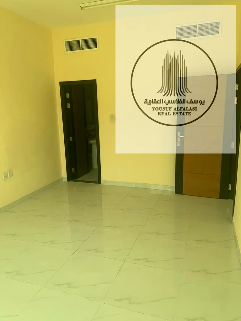 For rent in Ajman Al jarf 1 , one bedroom, a hall, and 2 bathrooms, Price 26000 , 4 Payment63712239995779113