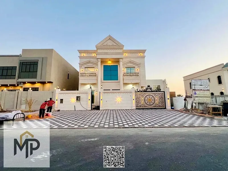 Luxury villa for sale in Al Alia, the most upscale area of Ajman - Ajman, 7 rooms, high-end finishes, and a strategic location near all services63877480488963111