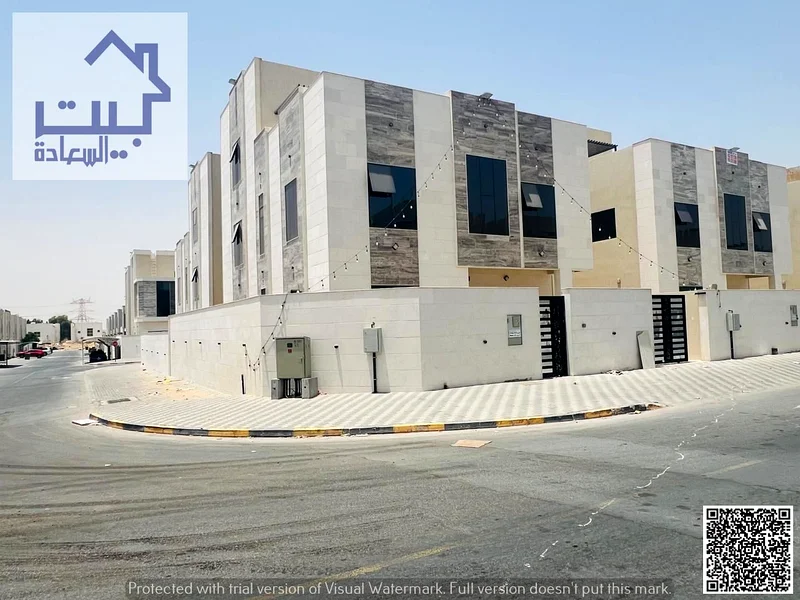 Your dream corner villa, including registration and ownership fees, including water, electricity and air conditioning, next to services and on Sheikh63898332553729111