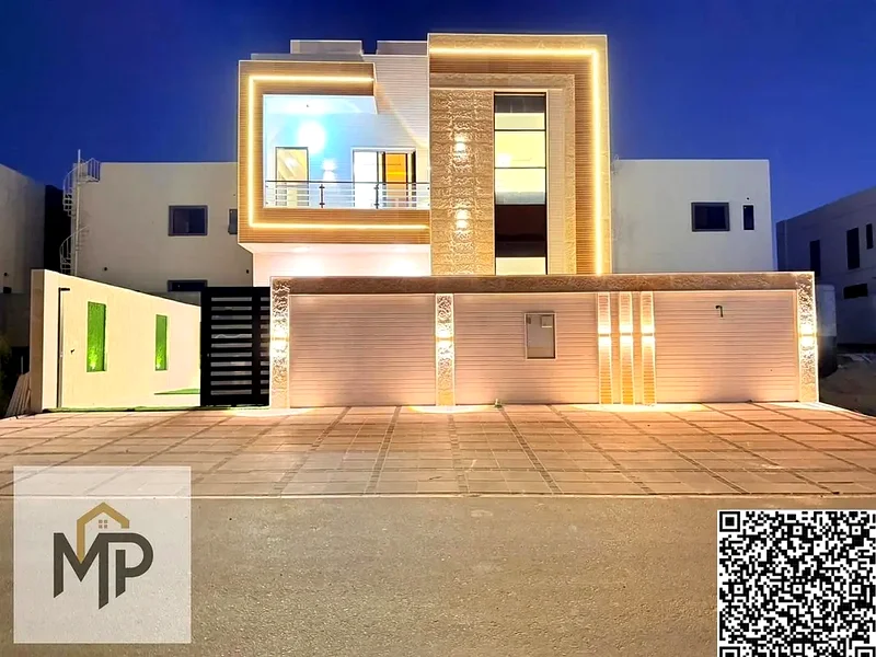 فيلا بسعر يشمل رسوم التسجيل ونقال الملكية على الشارع الرئيسي، جاهزة للسكن في أكثر مناطق عجمان تميزاً، ملكية حرة63897637851138111
