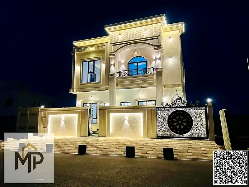 Classic villa, including registration and ownership fees, opposite a mosque and direct services, freehold for all nationalities63898332476034111