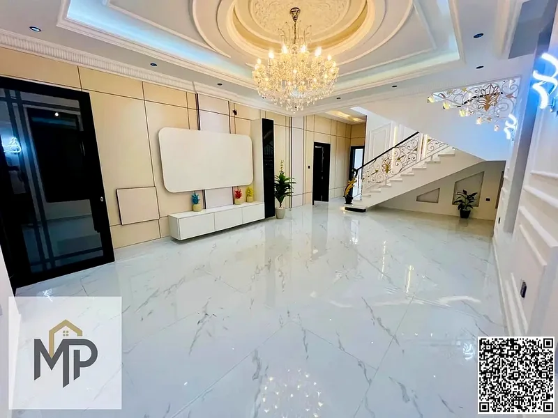 Classic villa, including registration and ownership fees, opposite a mosque and direct services, freehold for all nationalities63894745756545114