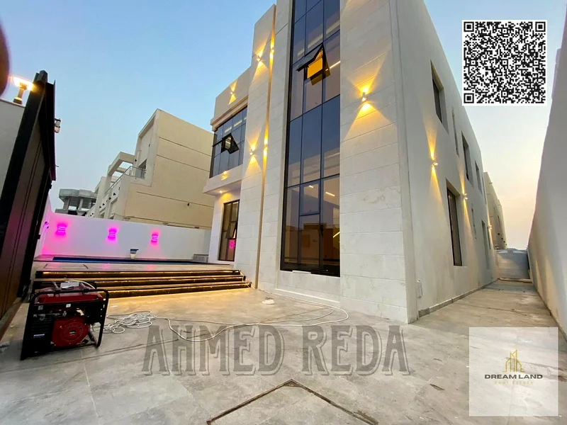 فيلا بسعر يشمل رسوم التسجيل ونقل الملكية على الشارع الرئيسي، جاهزة للسكن في أكثر مناطق عجمان رقيًا، ملكية حرة لـ63898224352642113
