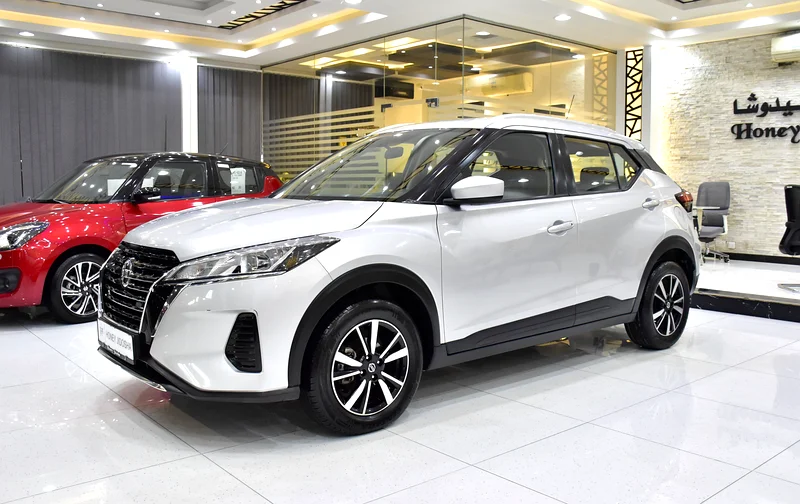 AED 861 EMi st 0% DP | Nissan Kicks ( 2022 Model ) in Silver Color GCC Specs63484188556417111
