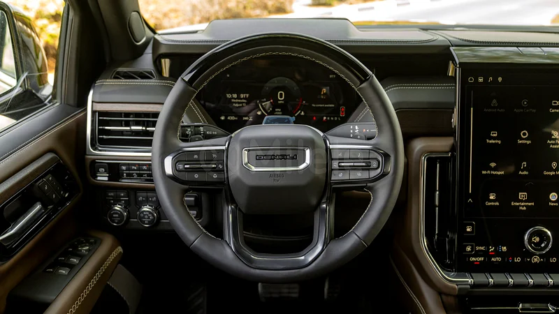 2025 GMC YUKON XL DENALI 6.2L PETROL – BLACK: 10-SPEED AUTO, AWD, LUXURY SUV63490598620035114