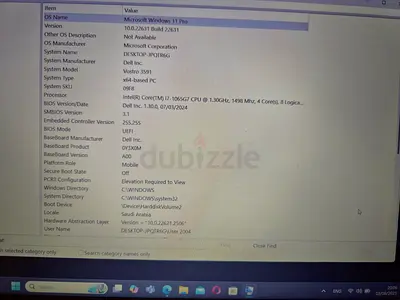 Used Dell Laptop - Vostro 3591, i7 10th gen. 15.6 inch in Excellent condition