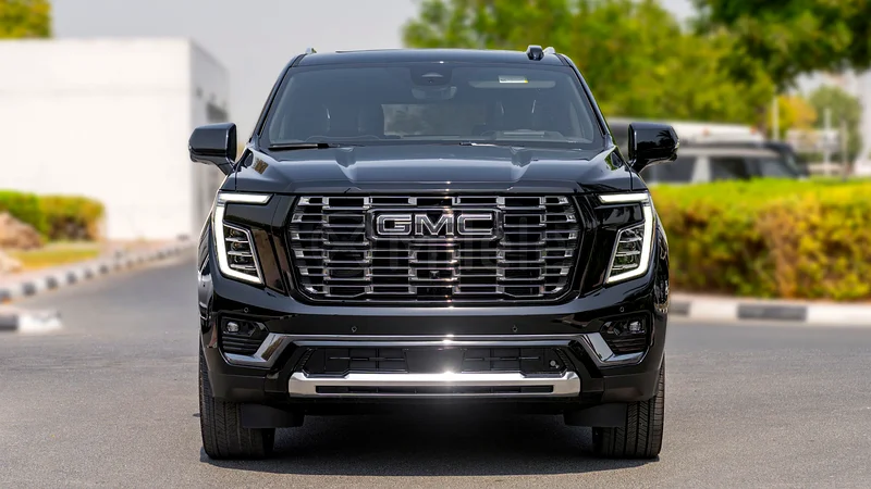 2025 GMC YUKON XL DENALI 6.2L PETROL – BLACK: 10-SPEED AUTO, AWD, LUXURY SUV63490598620035111