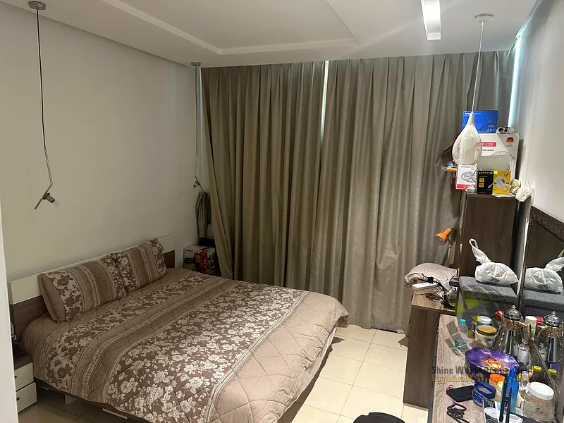شقة مفروشة بالكامل مكونة من غرفتي نوم للبيع | 3 حمامات | إطلالة جزئية على الخور63866727867393110