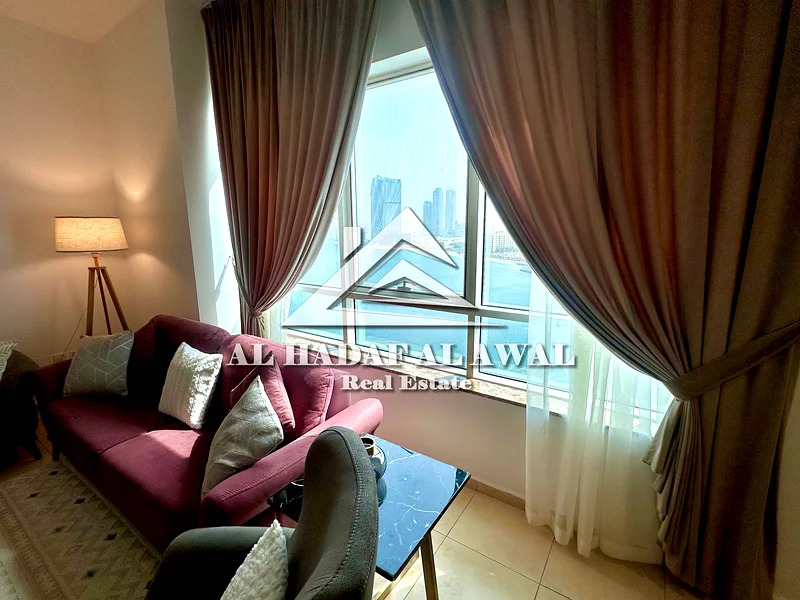 A room and a hall in Al Khan Corniche, Sharjah, a large space for all tasks and 2 bathrooms63827987796227113