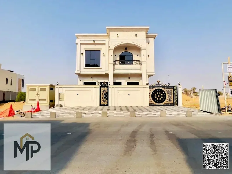 Classic villa, including registration and ownership fees, opposite a mosque and direct services, freehold for all nationalities63897202289409110