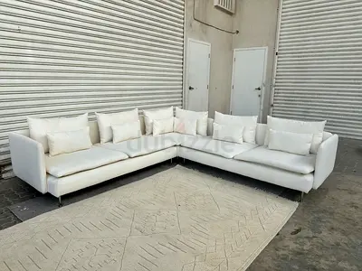 Söderhamn corner six seat sofa off white color