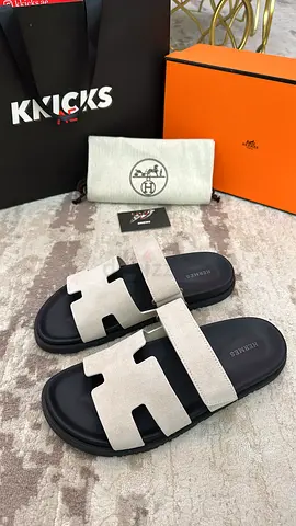 Hermes Chypre Sandals ‘Offwhite/Black’