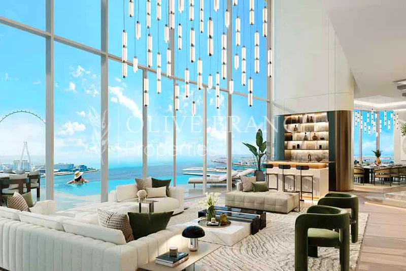 High Floor | 04 Unit | Sea and Marina View64038930380034110