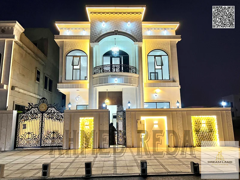 Luxury villa in Al Helio 2, 3014 sq ft | 2 floors + roof | 6 master bedrooms and a maid's room, at an attractive price63898224307713111
