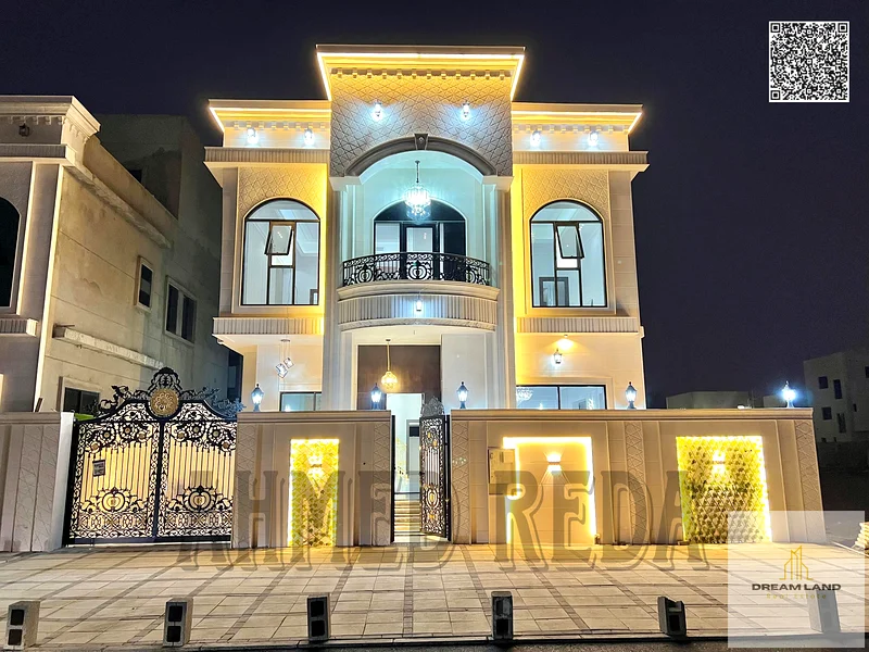 Luxury villa in Al Helio 2, 3014 sq ft | 2 floors + roof | 6 master bedrooms and a maid's room, at an attractive price63898224307713110