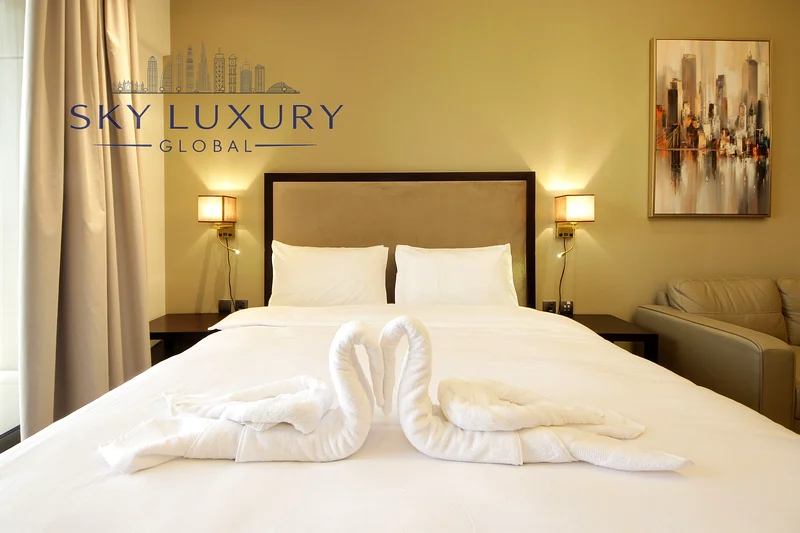 Luxury Furnished Studio | Balcony| Near Dubai Mall | END USER ONLY63770824679554114