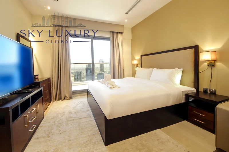 Luxury Furnished Studio | Balcony| Near Dubai Mall | END USER ONLY63770824679554111
