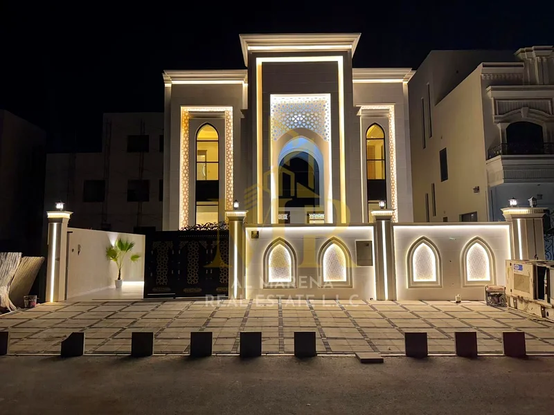 For sale: Luxurious classic villa in Al Hilu 2 – directly from the owner. Location: opposite Jasmine Park, near Sheikh Mohammed bin Zayed Street. Land63898440232193111