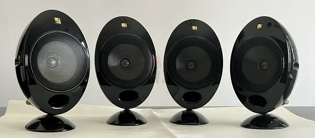KEF HTS/HTC 2001.3 Series Satellite Speakers (4 Nos.)
