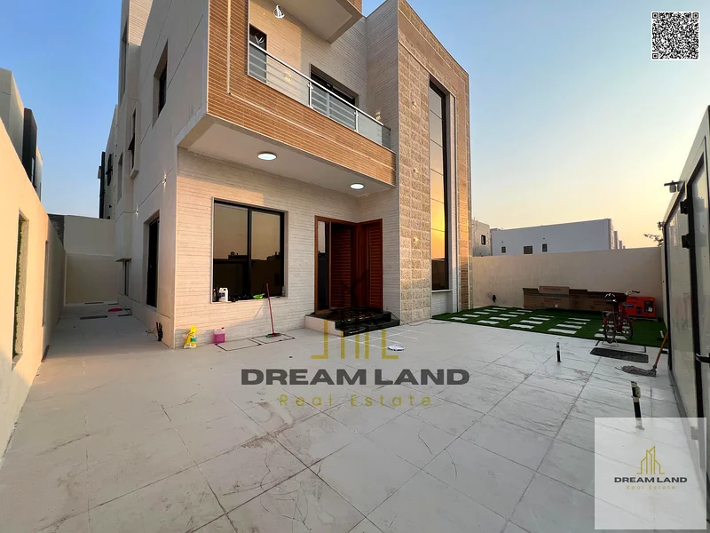A villa at a price including registration and ownership fees on the main street, ready for occupancy in the most prestigious areas of Ajman, freehold63896629403907112