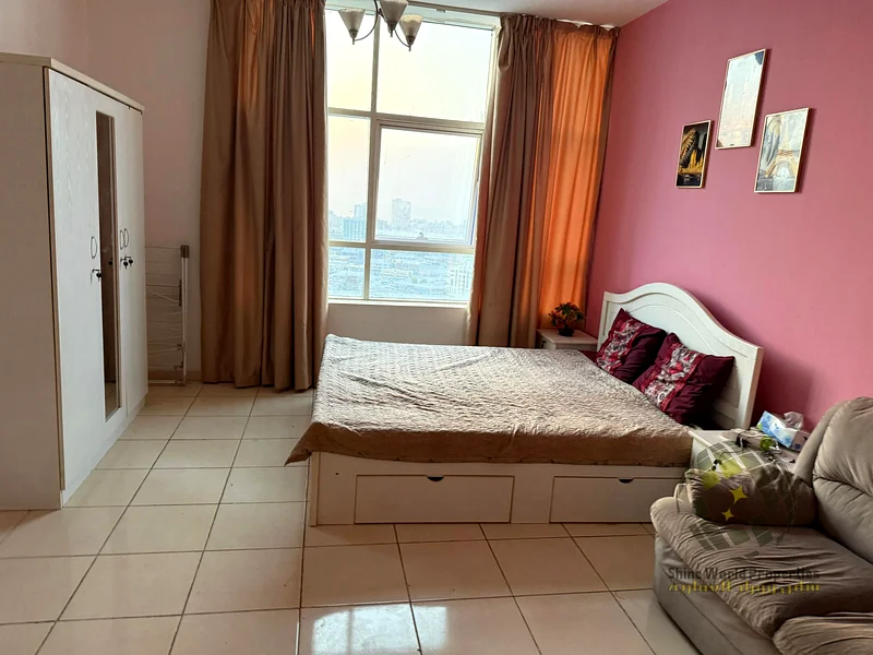 Fully Furnished Studio for Sale | High Floor | Orient Towers – Ajman63867044734721110