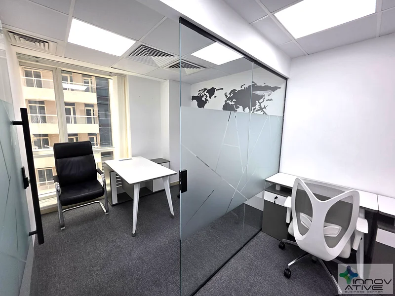 Furnished Offices | 2 Min Walk to DCC Metro | DED Ejari63620023851906111