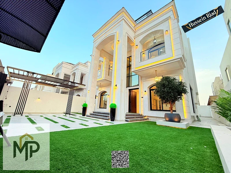 The most luxurious villas for sale with a classic design, a large garden, a roof, 5 master rooms, no service fees, and free ownership for all national63880389148545110