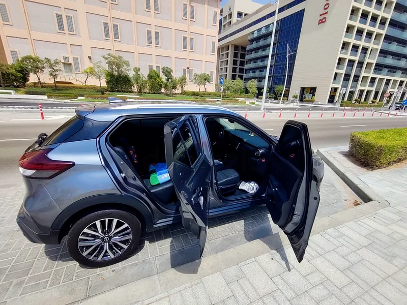 Top Model Nissan Kicks SL 1.6L | CVT + A-IVI + AVM + BO | Only 22,000 km | 69500 AED63484188569473113