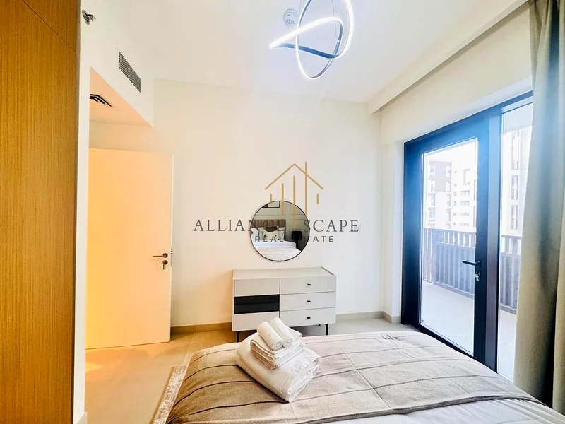 🏡 شقة مفروشة بالكامل من غرفة نوم واحدة للإيجار في لوتس بحيرة كريك بيتش | فقط 110 ألف درهم! 🌟63760310283265113
