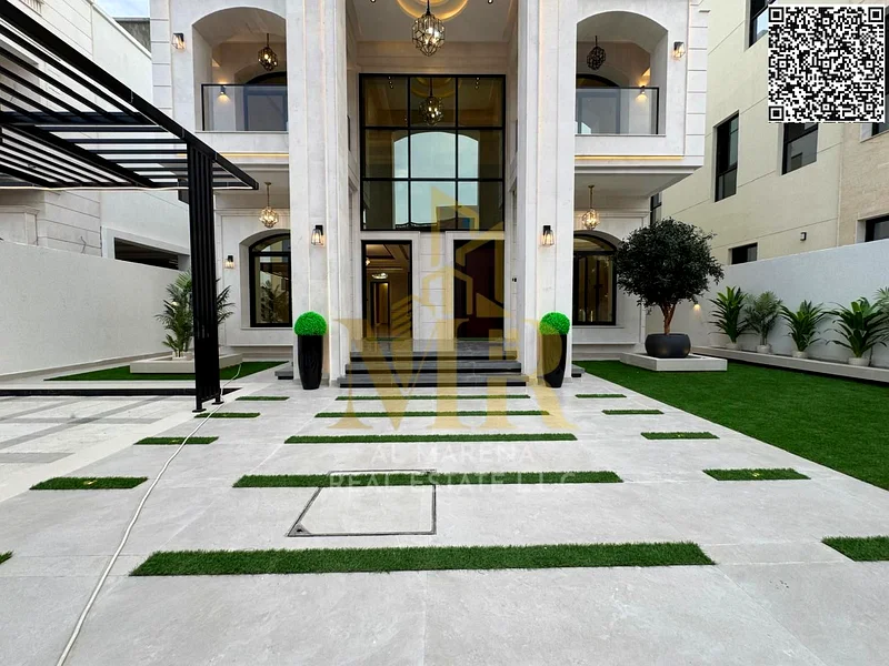 🏡 Luxurious villa for sale in Al Bahia – 5 master bedrooms – 2 floors + roof – 4,225 sq ft – priced at AED 2,250,000 (negotiable)✨63880510913537113