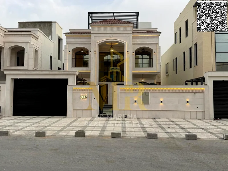 🏡 Luxurious villa for sale in Al Bahia – 5 master bedrooms – 2 floors + roof – 4,225 sq ft – priced at AED 2,250,000 (negotiable)✨63880510913537110