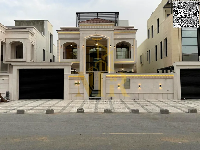 🏡 Luxurious villa for sale in Al Bahia – 5 master bedrooms – 2 floors + roof – 4,225 sq ft – priced at AED 2,250,000 (negotiable)✨63880510913537111