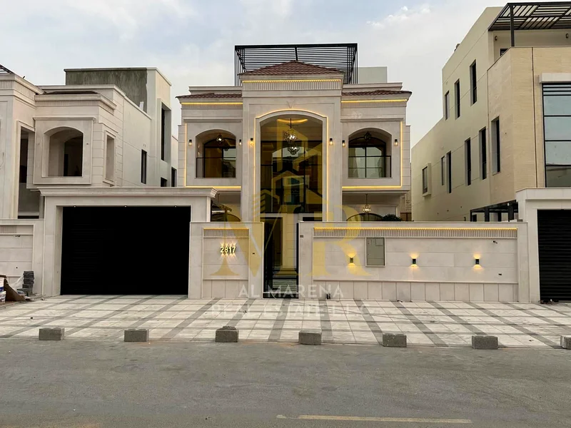 🏡 Luxurious villa for sale in Al Bahia – 5 master bedrooms – 2 floors + roof – 4,225 sq ft – priced at AED 2,250,000 (negotiable)✨63880510913537114