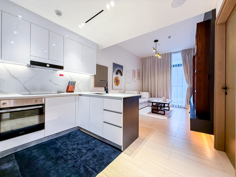 Modern 1BR Escape | 2 Baths | JVC63835097809411113