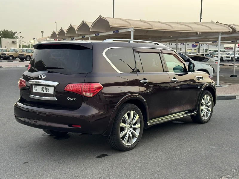 Premium Infinity QX56 – Burgundy Beauty | Urgent Sale – AED 4300063613464560257114