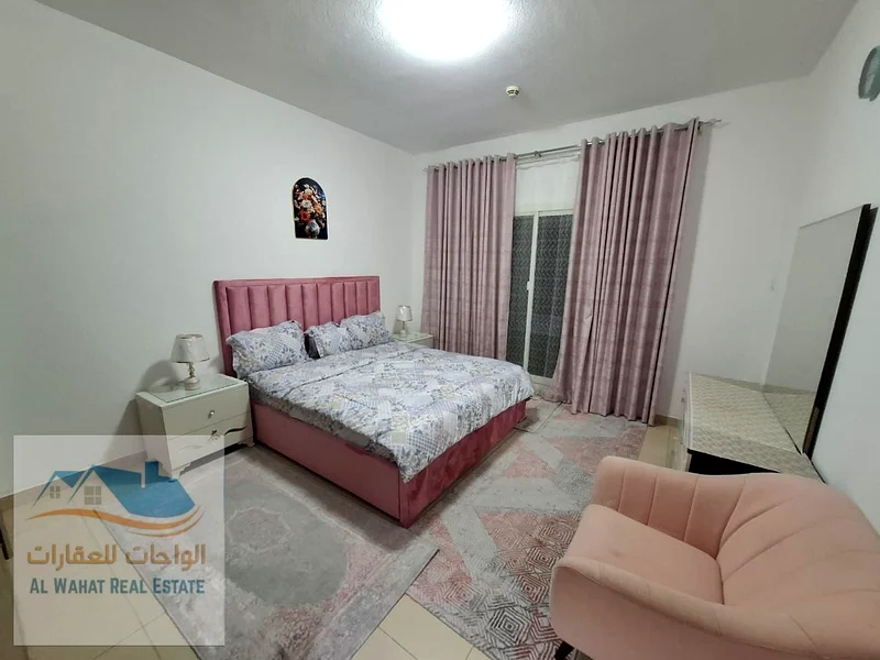 🏠 شقة مفروشة للإيجار الشهري - غرفة نوم واحدة وصالة 📍 عجمان - أبراج الياسمين (خلف سيتي سنتر عجمان) ✨ مواصفات الشقة: واسعة63714729716353113