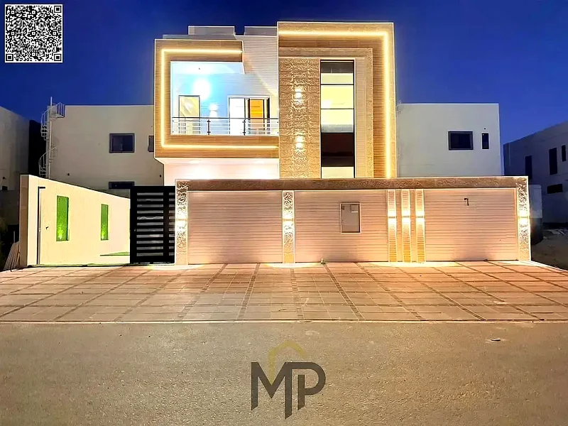 A villa at a price including registration and ownership fees on the main street, ready for occupancy in the most prestigious areas of Ajman, freehold63898440189442112