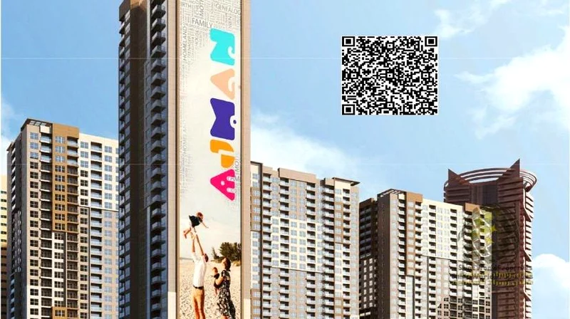 1 BHK apartment for resale in Ajman One phase 2 | High ROI | Free AC | Partial sea view63890376247297110