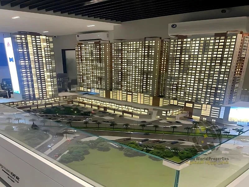 Three-Bedroom Apartment | Tower B1 | Ajman One Phase II | Distinctive View of Khalifa Street63890376239106113