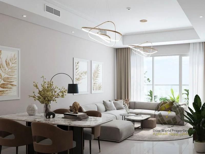 Three-Bedroom Apartment | Tower B1 | Ajman One Phase II | Distinctive View of Khalifa Street63890376239106111