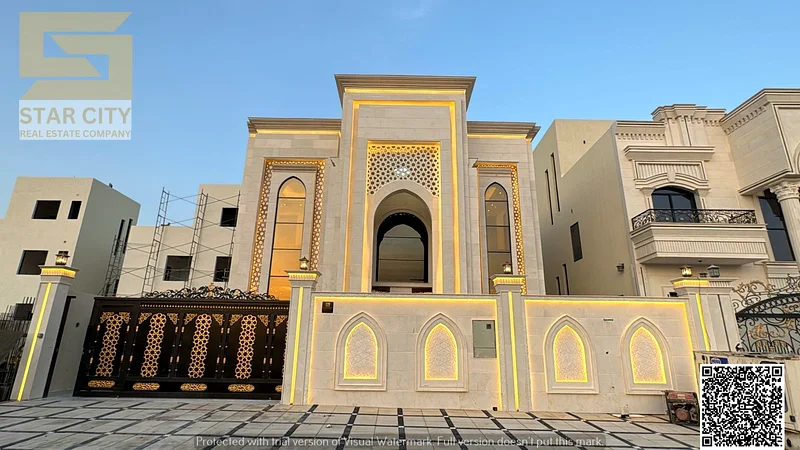 فيلا فاخرة للبيع في الهيليو 2 - تصميم حديث | 5 غرف نوم رئيسية | 3550 قدم مربع | موقع متميز | السعر 2.050 مليون درهم شامل جميع الرسوم63898332431233110