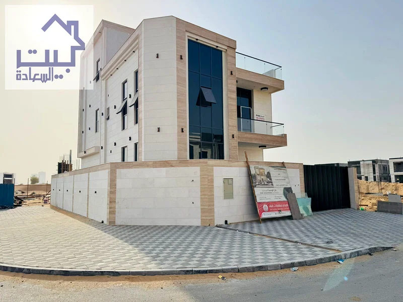 An unmissable opportunity to own a luxurious villa in Al Helio 2, Ajman, including registration fees.63898332537858110