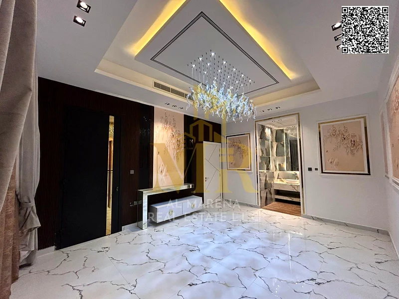 🏡 Luxurious villa for sale in Al Bahia – 7 master bedrooms + majlis and hall – 2 floors + roof – 3014 sq ft – priced at AED 2,200,000, all-inclusive63880510905090112
