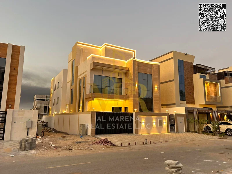 🏡 Luxurious villa for sale in Al Bahia – 7 master bedrooms + majlis and hall – 2 floors + roof – 3014 sq ft – priced at AED 2,200,000, all-inclusive63880510905090111